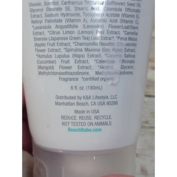 Karena + Katrina Beach Clay Sea Algae Purifying Mask K&K Beach Masque FULL Exp - Picture 4 of 8